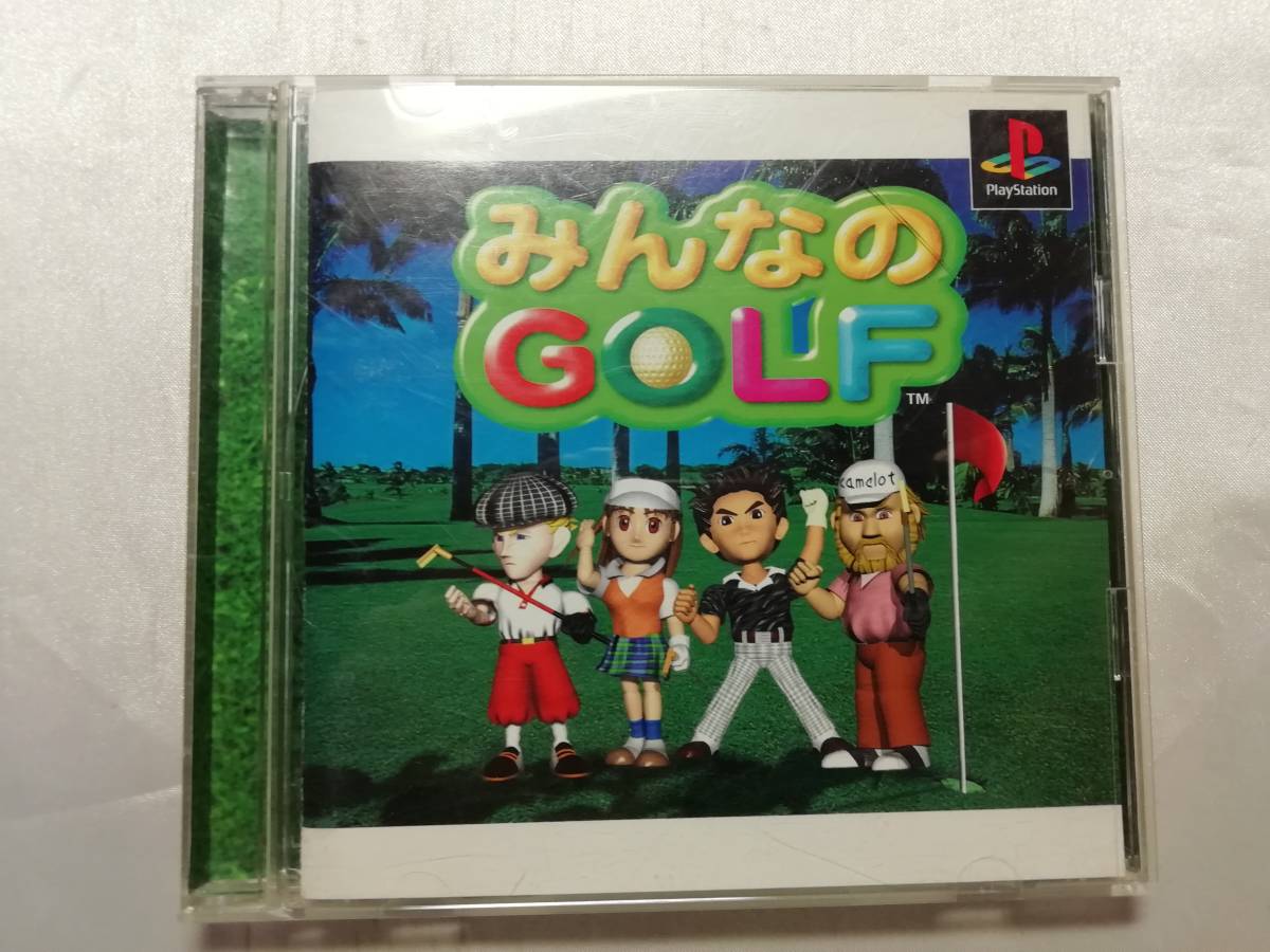 中古品 PSソフト みんなのゴルフ (SPG)拍卖