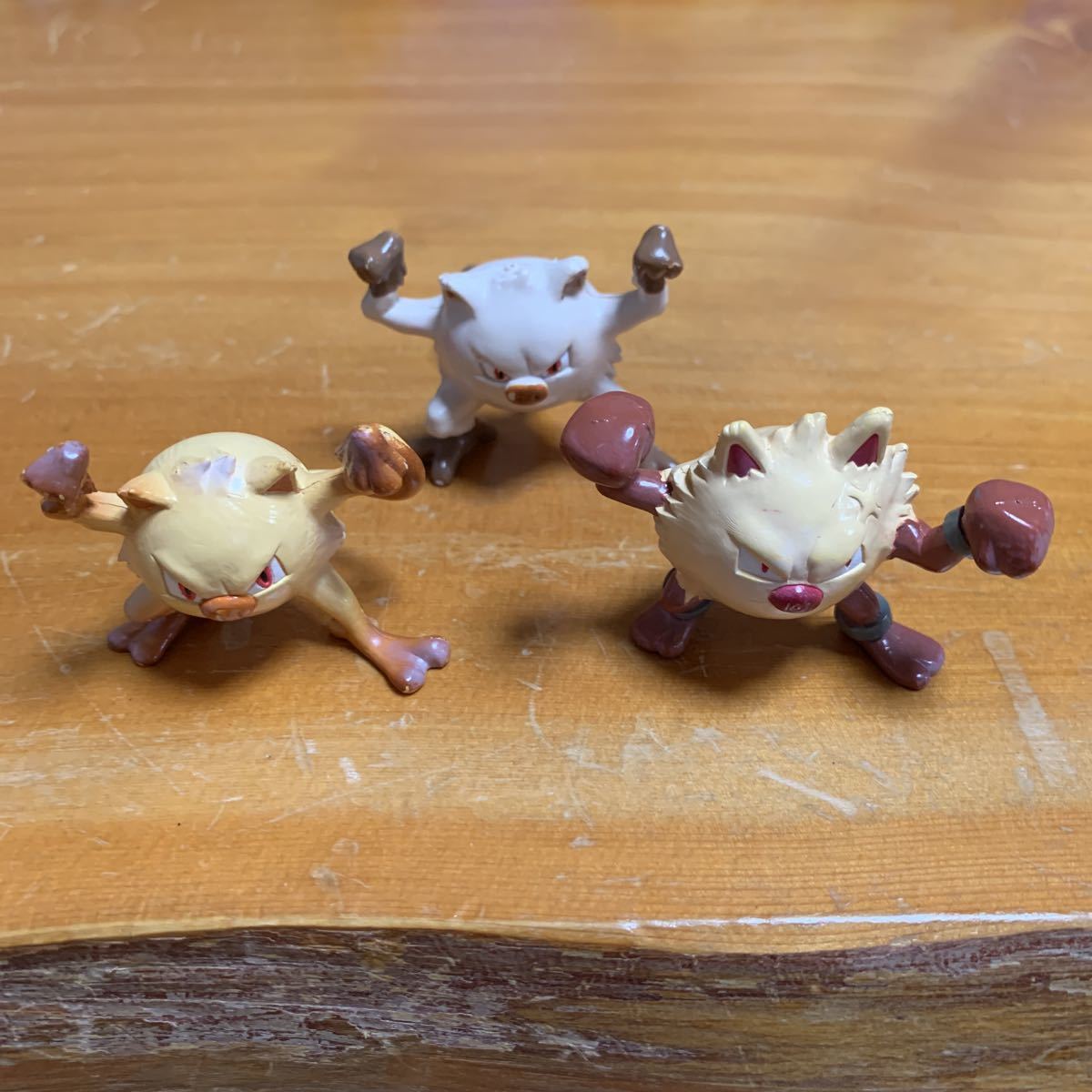 11. ポケモン 初期 モンコレ マンキー 2 オコリザル 1 3個セット 任天堂 TOMY ドミー レア 希少 中古品 美品 送料無料拍卖