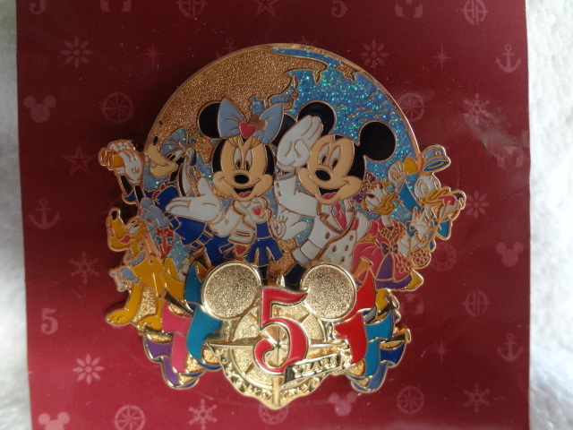 TDSピンバッジ 5周年拍卖
