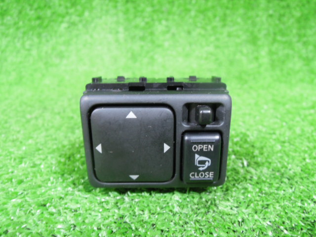 日産 キューブ BNZ11 電動格納 ドアミラースイッチ 中古 配線10本 カプラー付き 210896拍卖
