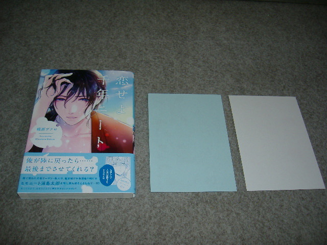 BL●瑞原ザクロ「恋せよ千年ニート」・特典つき拍卖