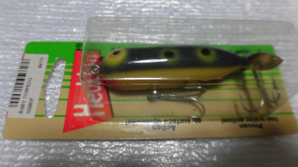 ベビートーピード F FROG BABY TORPEDO へドン heddon エビスコ EBISCO スミス トップ TOP 新品購入未使用品拍卖