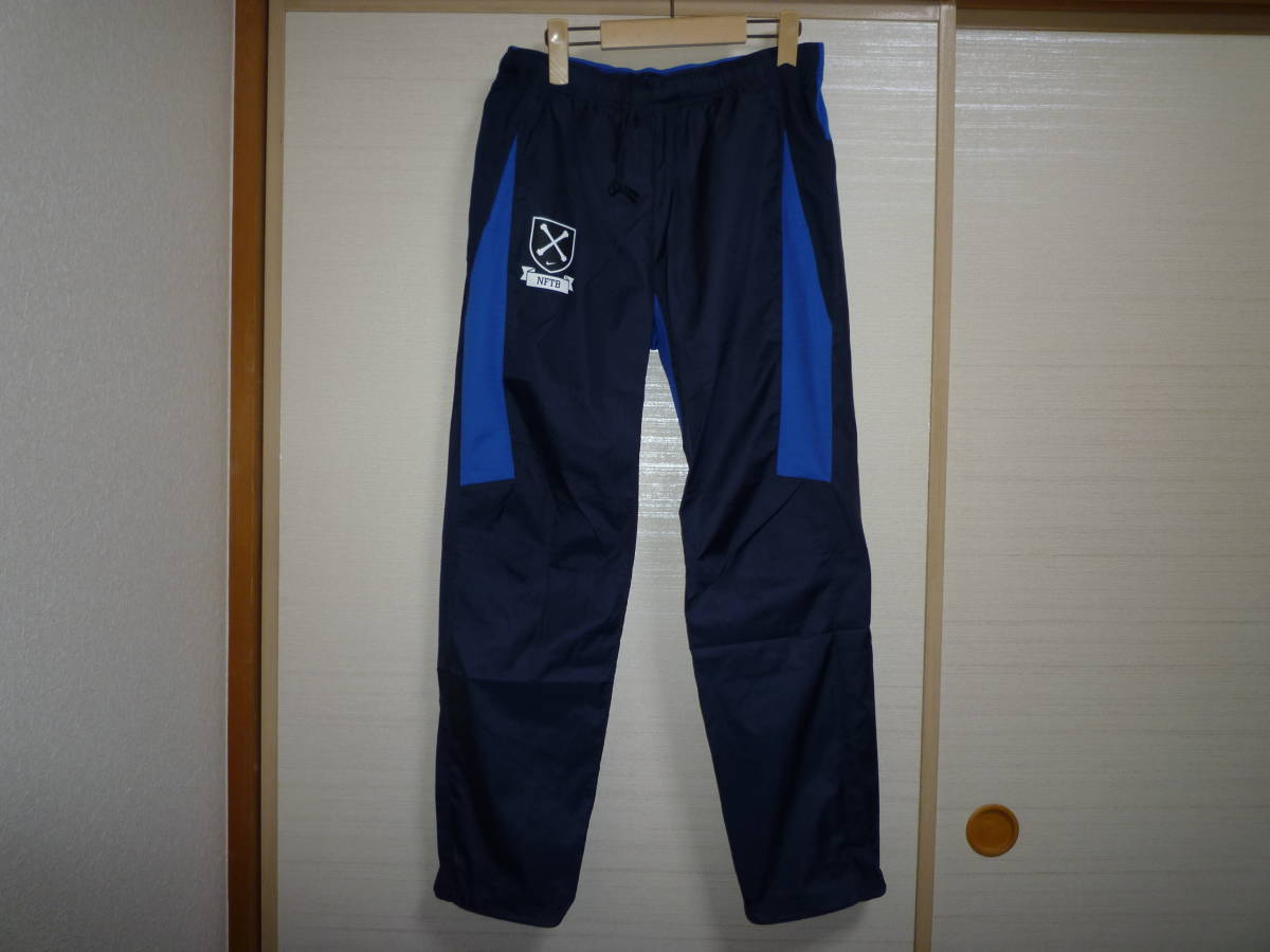 ナイキ NFTBナイロンパンツ紺 Mサイズ拍卖