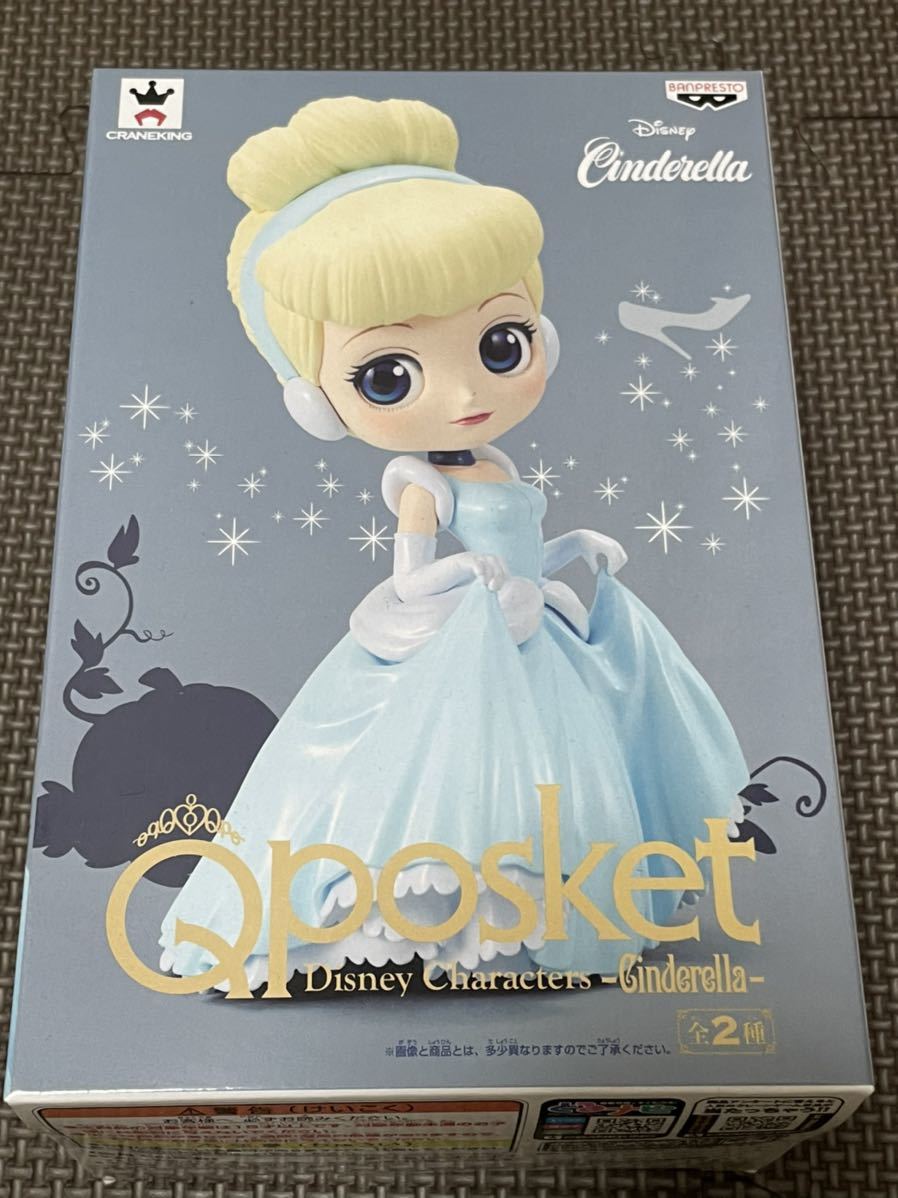 【シンデレラ/Bパステル レアカラー】Q posket Disney Characters Cinderella Qposket ディズニー キャラクターズ フィギュア 新品未開封拍卖