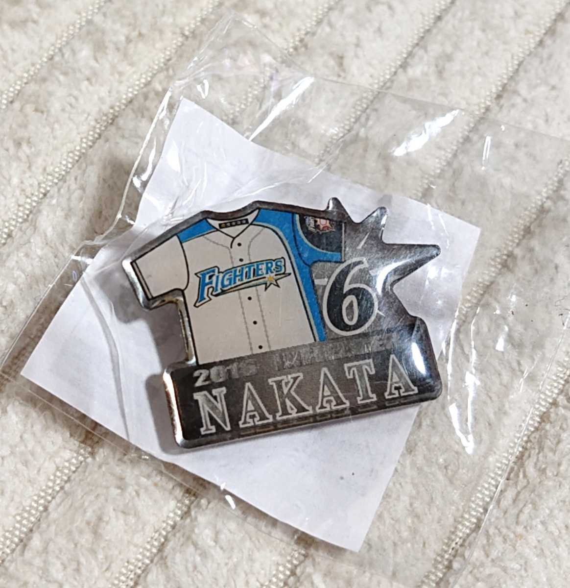 ●『中田翔』選手 ピンバッジ 北海道日本ハムファイターズ 2016年 ファンクラブ限定拍卖