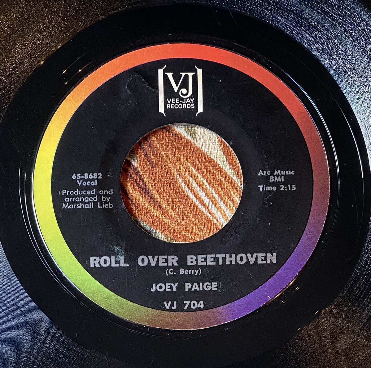 Joey Paige US Original 7inch Goodnight My Love / Roll Over Beethoven ロカビリー RocknRoll Chuck Berry拍卖