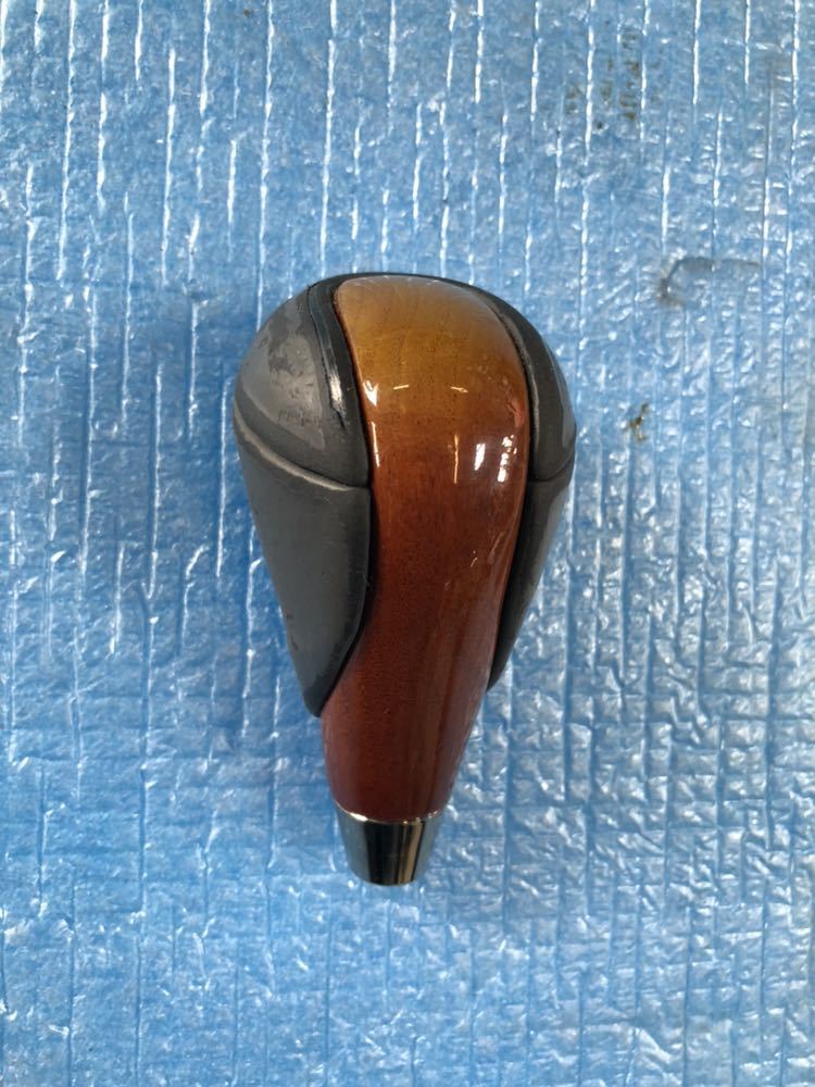 ① レクサス USF40 LS460 シフトノブ 木目 グレー G-2拍卖