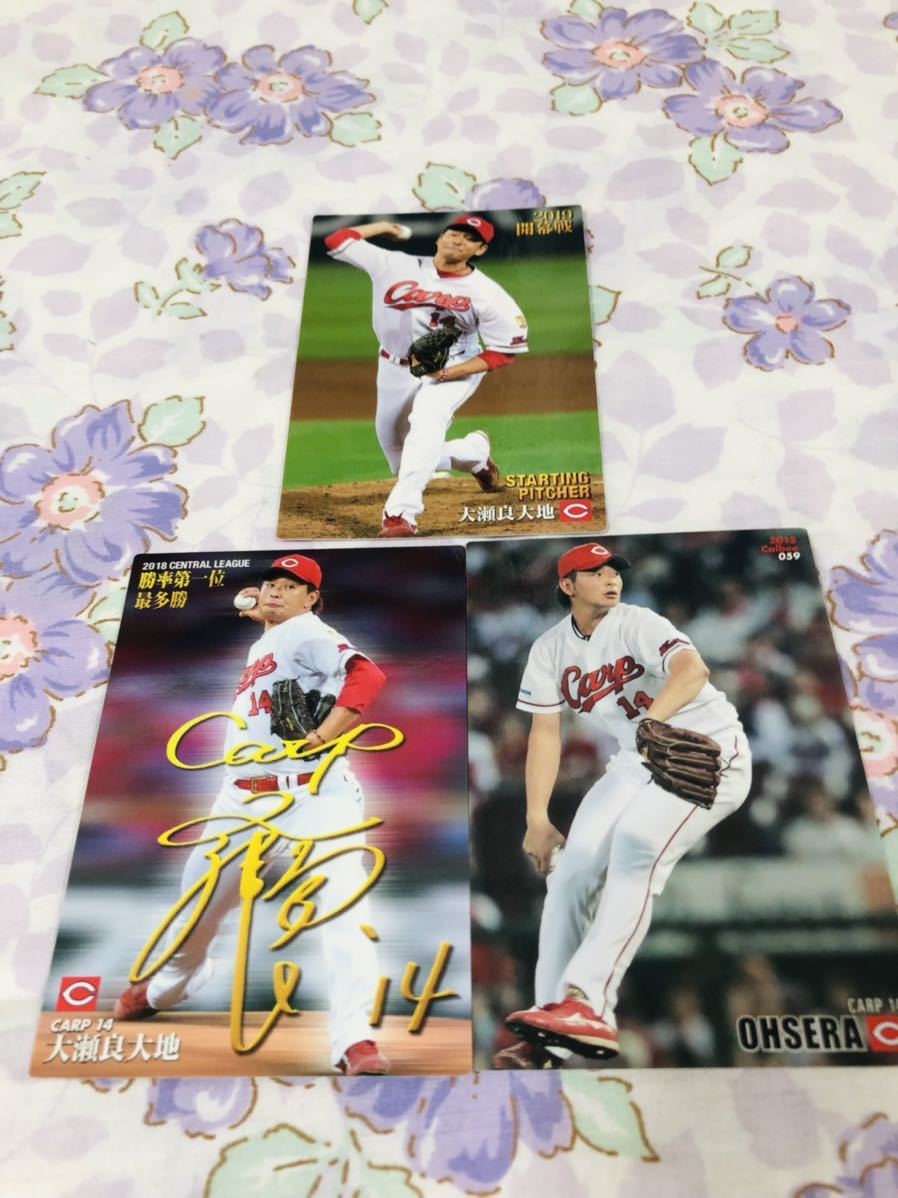 カルビープロ野球チップスカード セット売り 広島東洋カープ 大瀬良大地拍卖