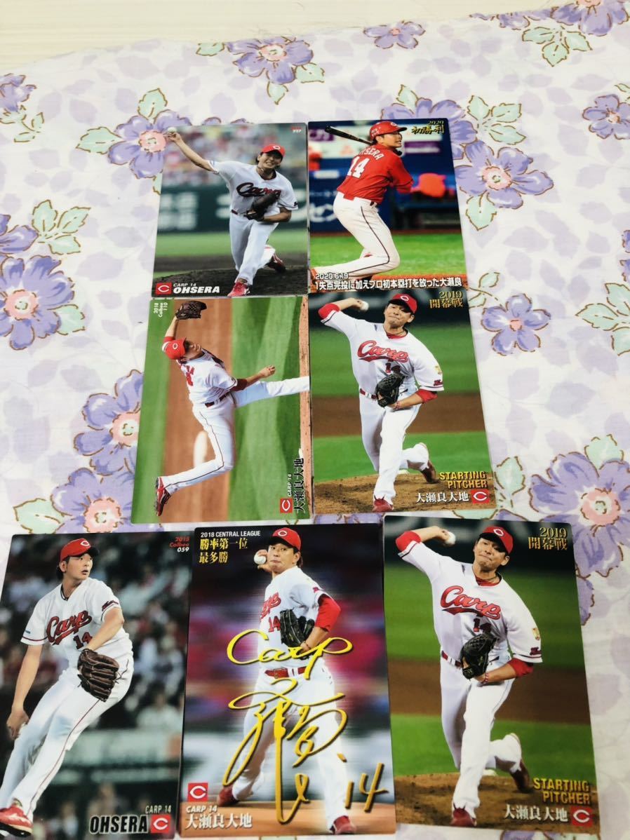 カルビープロ野球チップスカード セット売り 広島東洋カープ 大瀬良大地拍卖