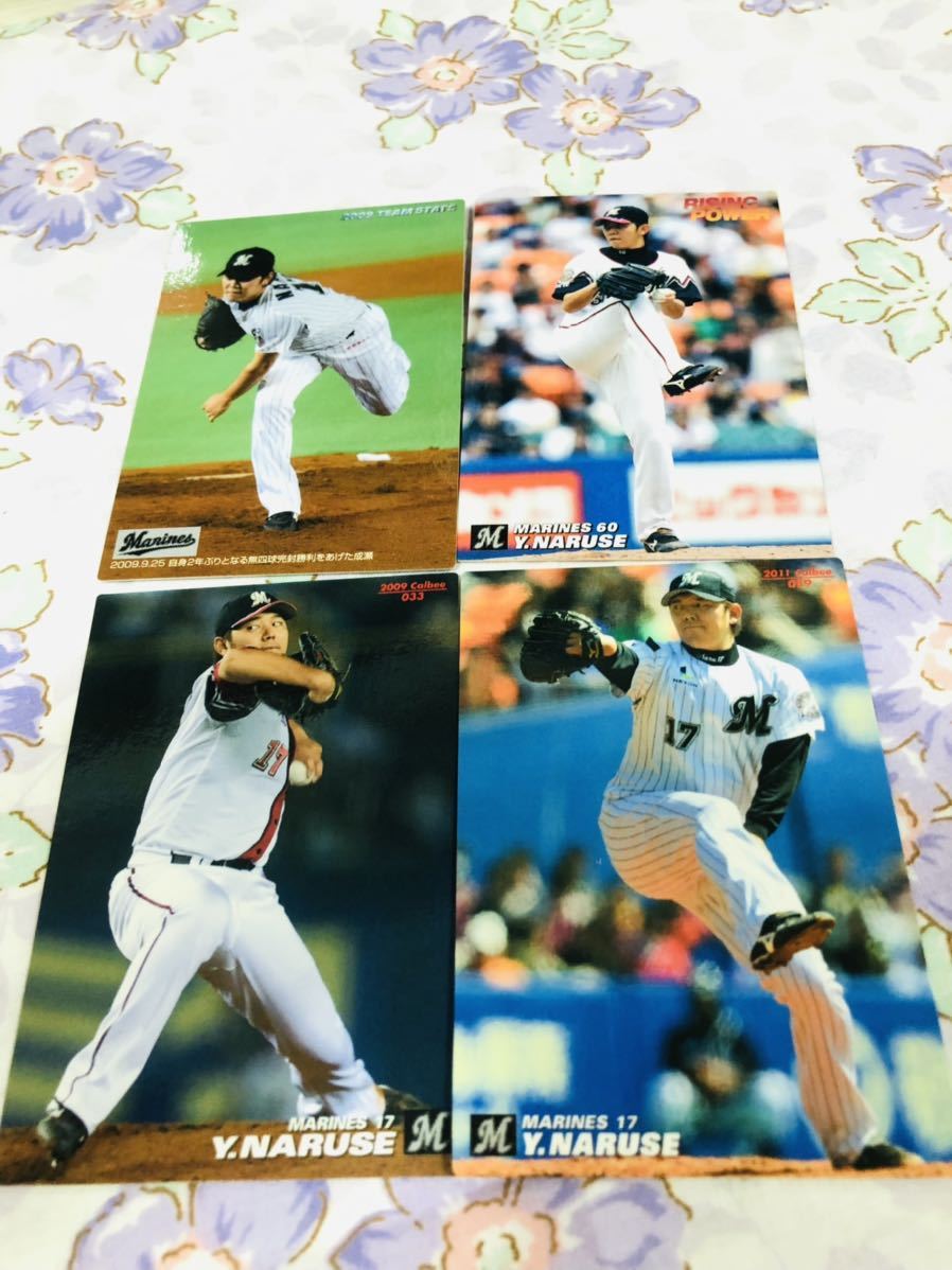 カルビープロ野球チップスカード セット売り 千葉ロッテマリーンズ 成瀬善久拍卖