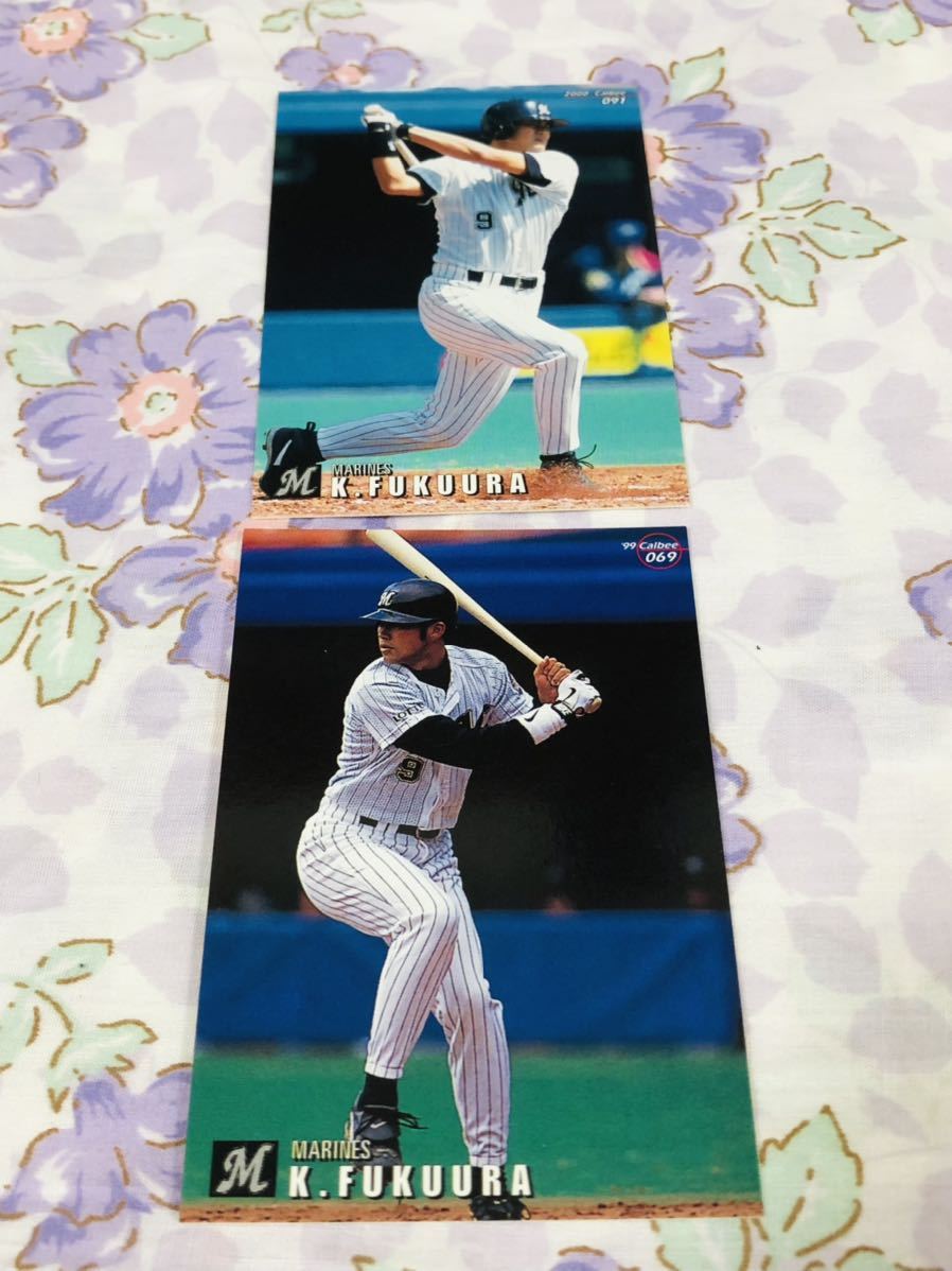 カルビープロ野球チップスカード セット売り 千葉ロッテマリーンズ 福浦和也拍卖