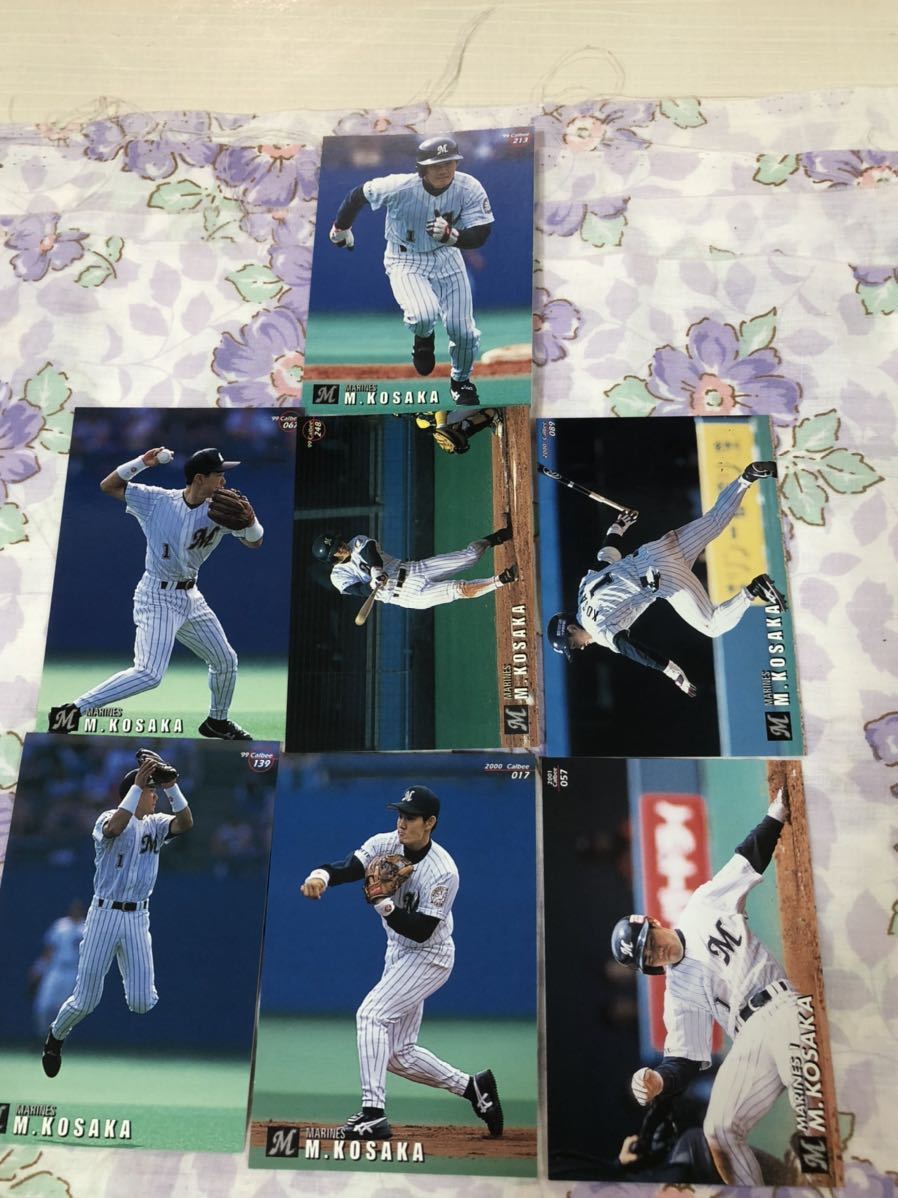 カルビープロ野球チップスカード セット売り 千葉ロッテマリーンズ 小坂誠拍卖