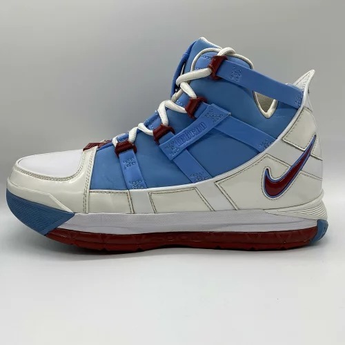 NIKE 19ss ZOOM LEBRON 3 QS 26cm AO2434-400 HOUSTON ナイキ ズーム レブロン拍卖