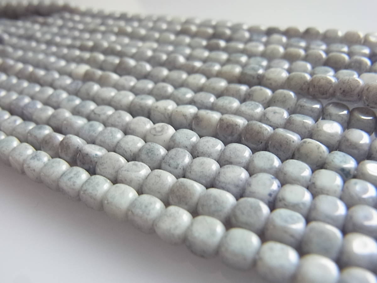 ★キューブ 4mm 20個★オパークラスターブルー拍卖