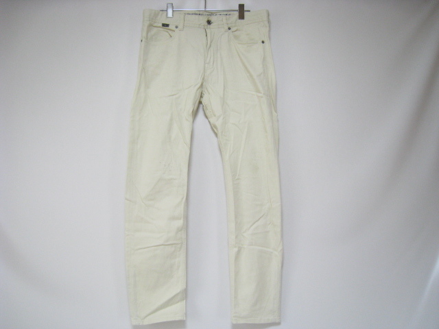 NANO UNIVERSE ナノユニバース ボトムス パンツ オフホワイト Lサイズ拍卖