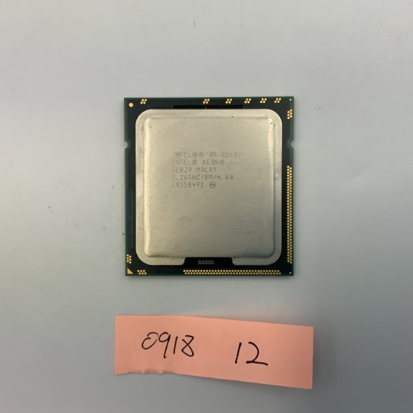 ●中古美品/INTEL/cpu/ Xeon E5607 SLBZ9 2.26GHZ 4コア 4スレッド 4個セッド拍卖