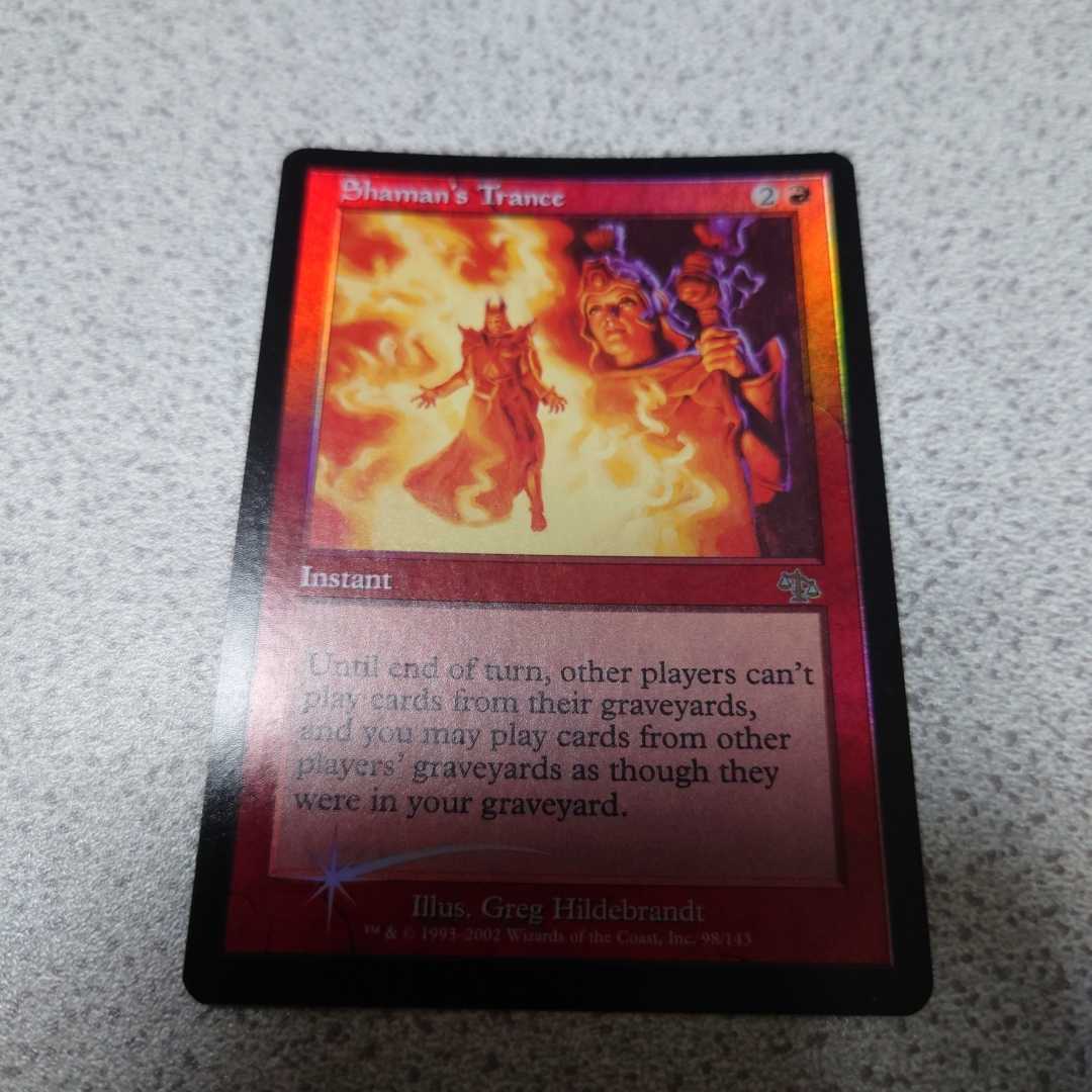 MTG JUD シャーマンの恍惚 英語foil 一枚 即決拍卖