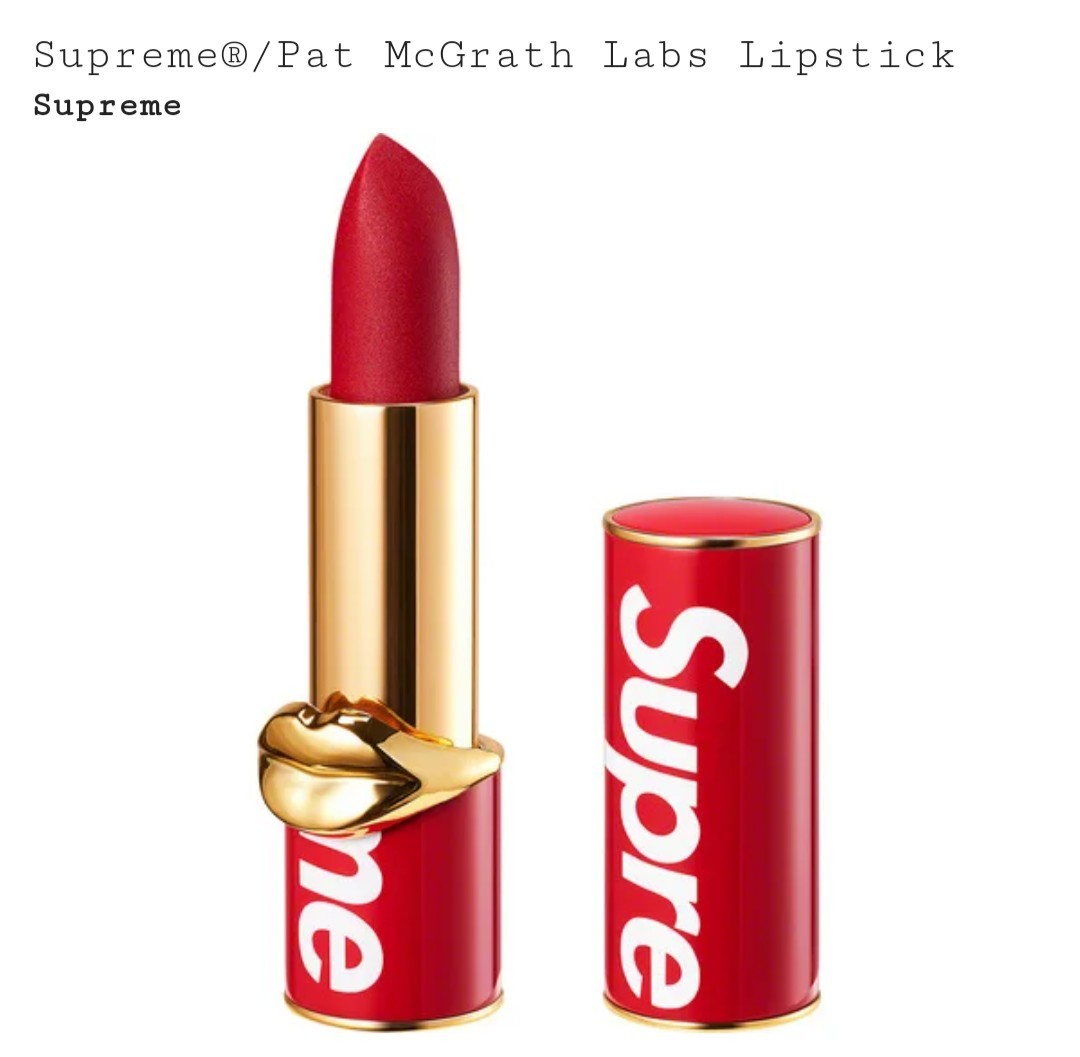 新品未使用 Supreme Pat McGrath Labs Lipstick シュプリーム パットマクグラスラブス リップスティック 口紅拍卖
