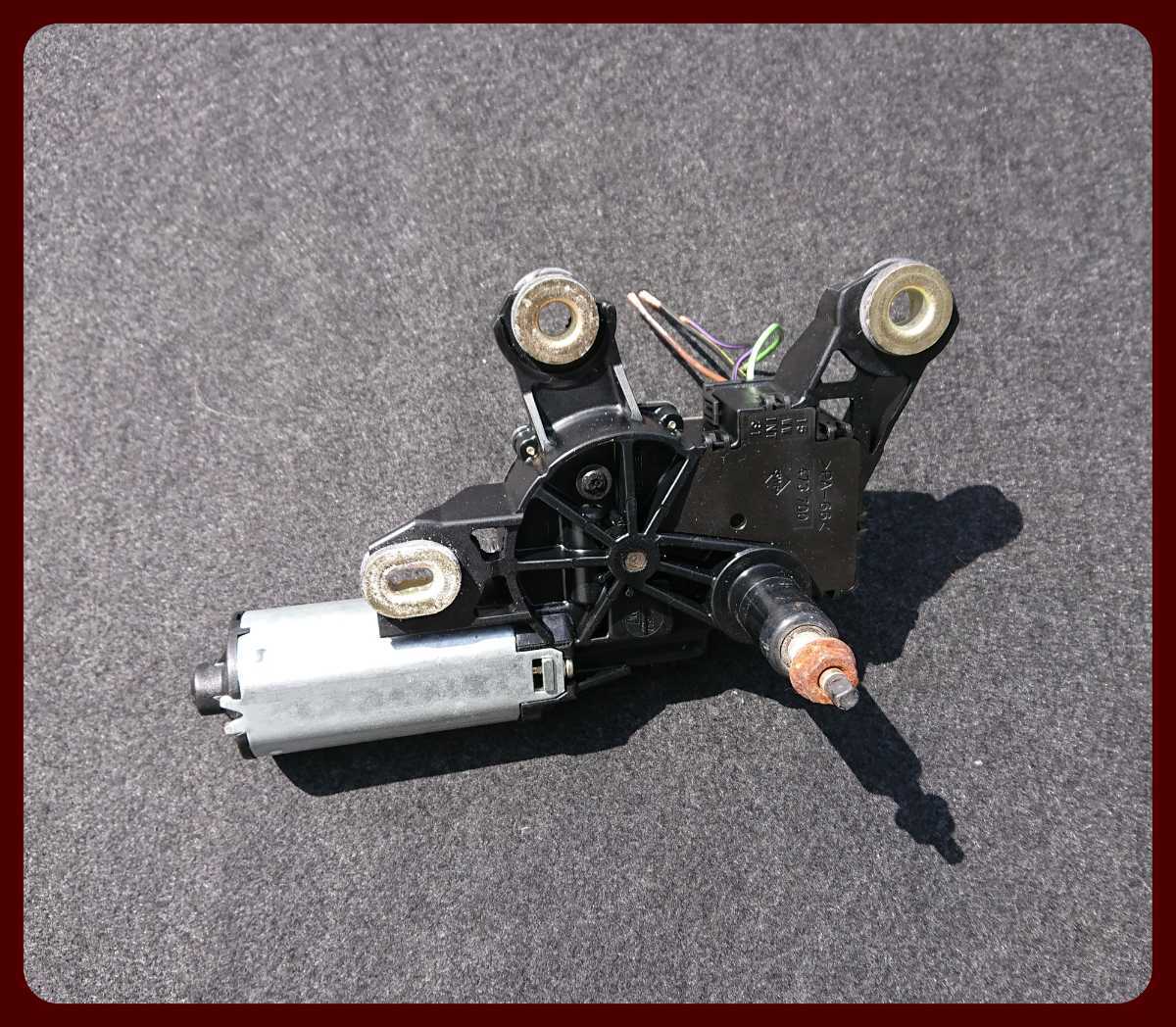 アウディ オールロードクワトロ c5 a6 2002年 リア ワイパー モーター 8l0955711b A-2878拍卖
