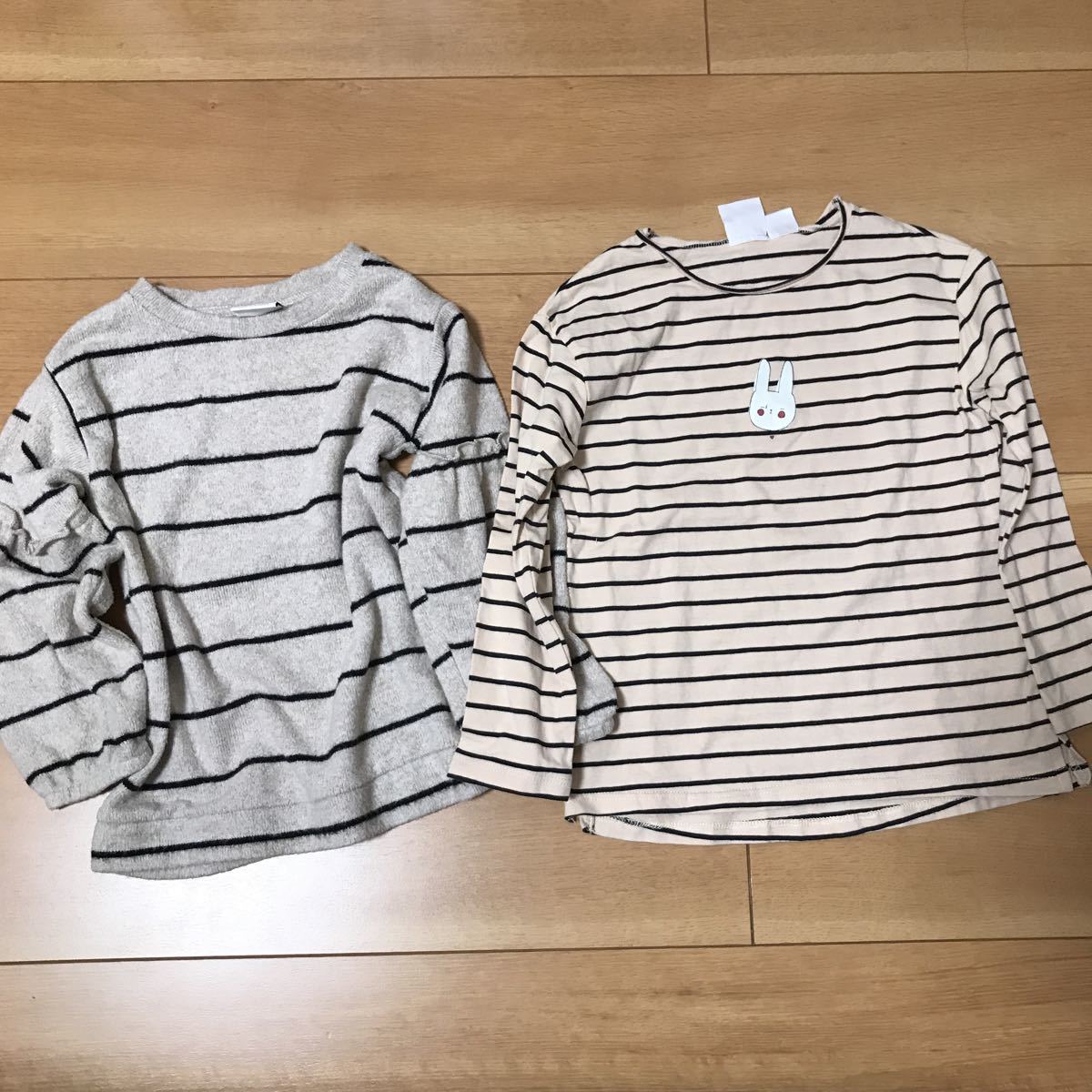【中古】ZARA ザラ ボーダー 長袖Tシャツ ロンT セーター SIZE 4-5YEARS CM110拍卖