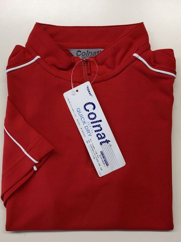 特価 TORAY コルナット 半袖ポロシャツ クイックドライポロシャツ レッド レディース5サイズ キッズ アウトレット 拍卖