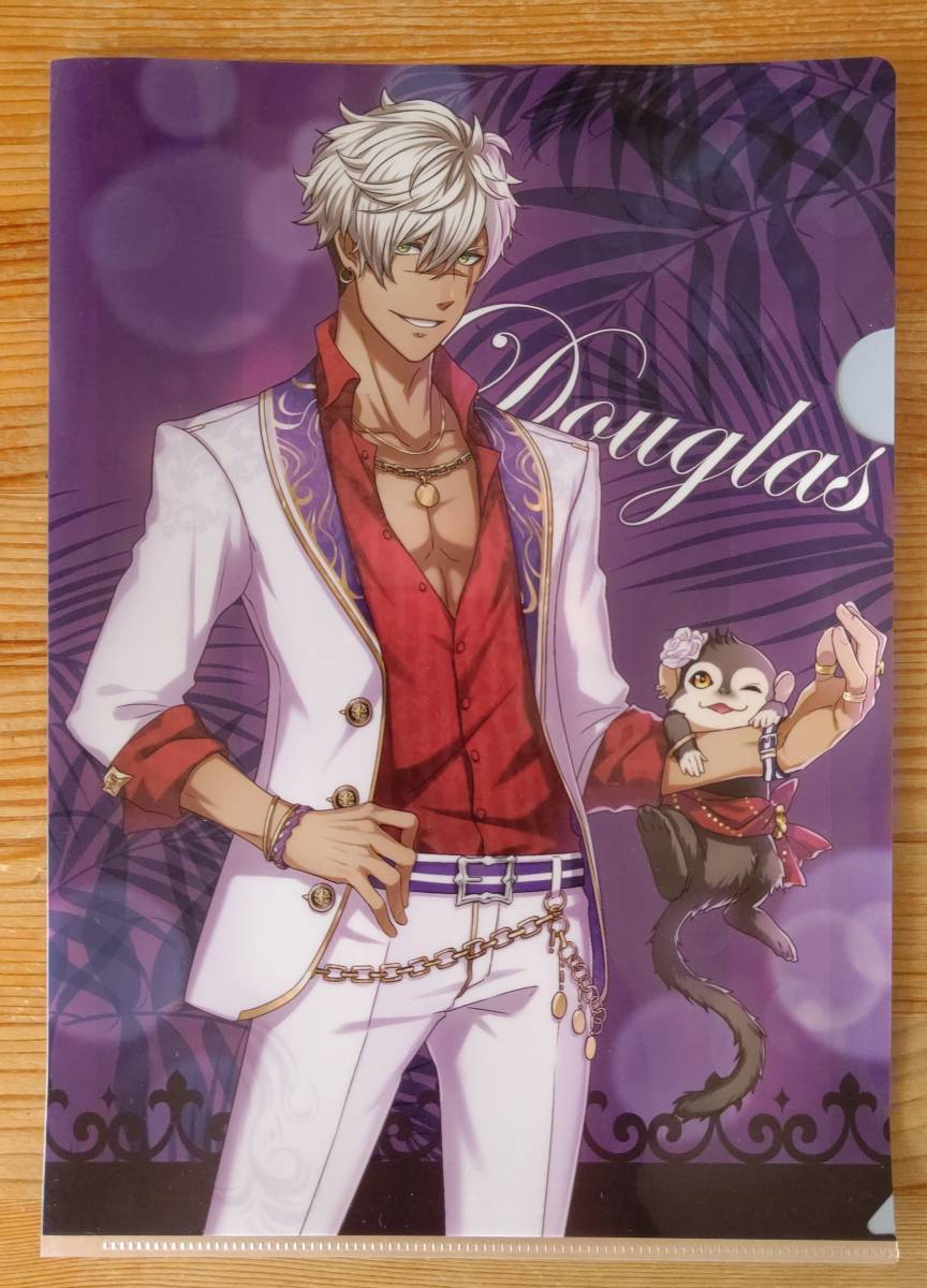 A4 クリアファイル 非売品 映画 夢王国と眠れる100人の王子様 ダグラス 紫色拍卖