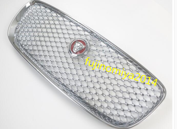 新品 ジャガー・Fペイス F-PACE 専用フロント アッパー メッシュ グリル クローム 2色可選拍卖