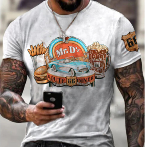 x870 半袖Tシャツ 素材 ポリエステル カジュアル ヴィンテージ アメリカンスタイル サイズ(XXS~6XL 11サイズ)拍卖