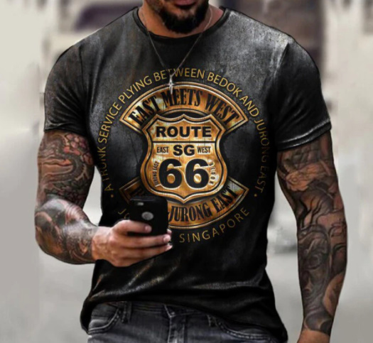 x859 半袖Tシャツ 素材 ポリエステル カジュアル ヴィンテージ アメリカンスタイル サイズ(XXS~6XL 11サイズ)拍卖