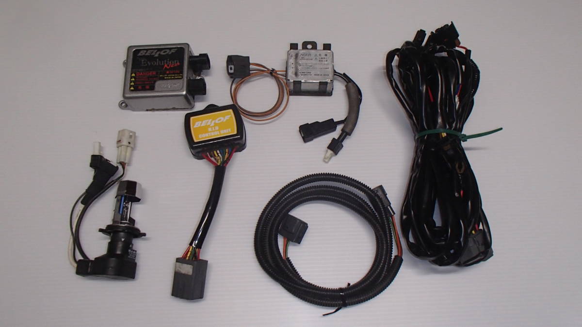 デイトナ BELLOF HID H4 6000K スペックエボリューションネオバラスト 延長ハーネス付き 1灯 40w バイク用拍卖