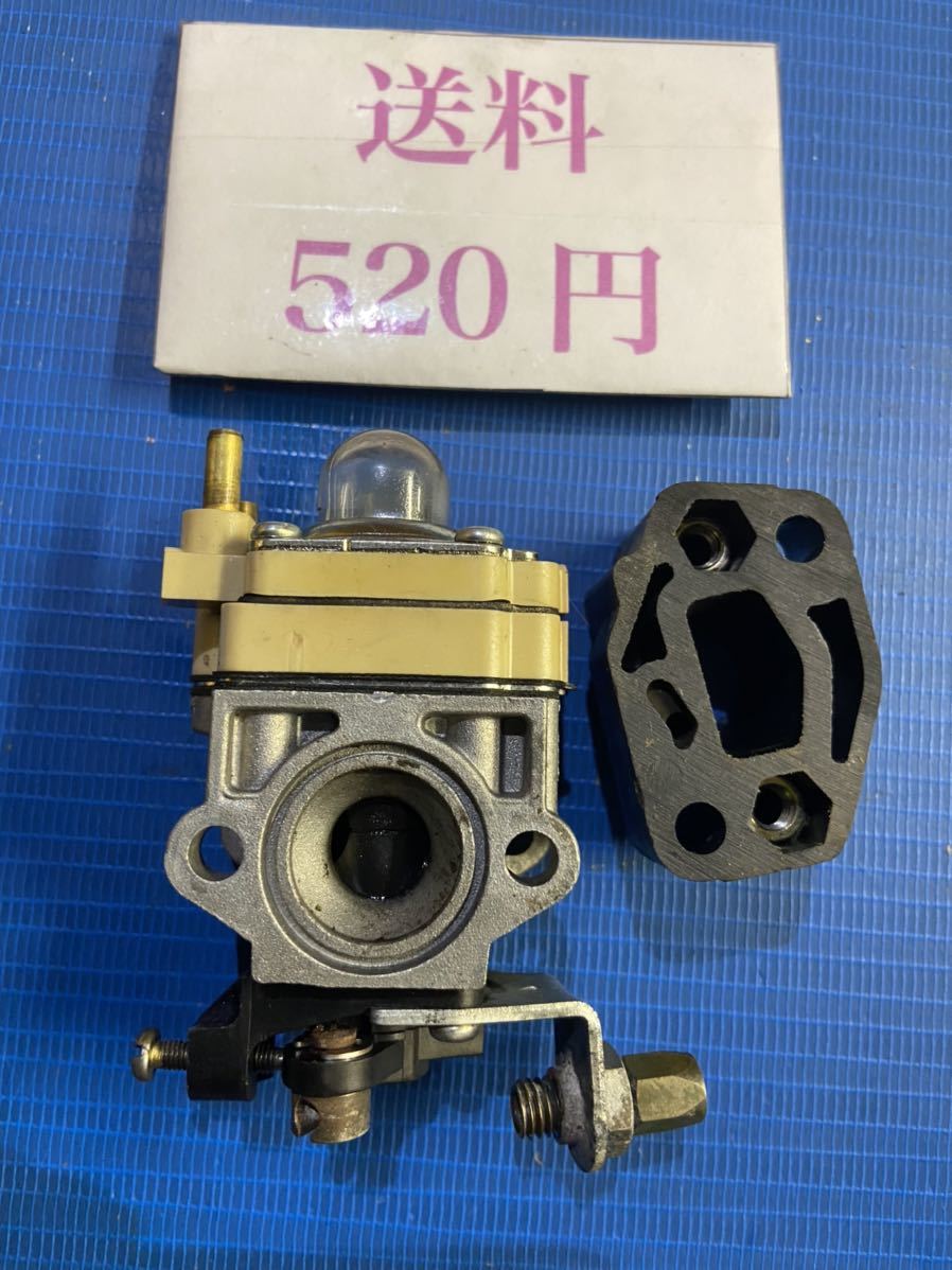 草刈機刈払機部品パーツ キャブレター インマニ 中古 実働 ゴールデンスター NFB4-R22拍卖