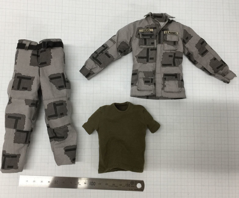 1/6スケール 迷彩服 DAMTOYS No.78080 1/6 Operation Urban Warrior ‘99 Gunnery sergeant Crews拍卖
