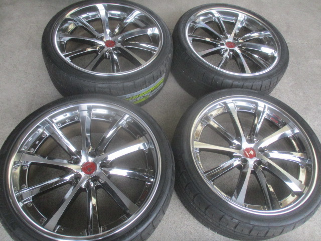 ★美品★ クレンツェ ヴィシュヌ メッキ 21インチ 4本  拍卖