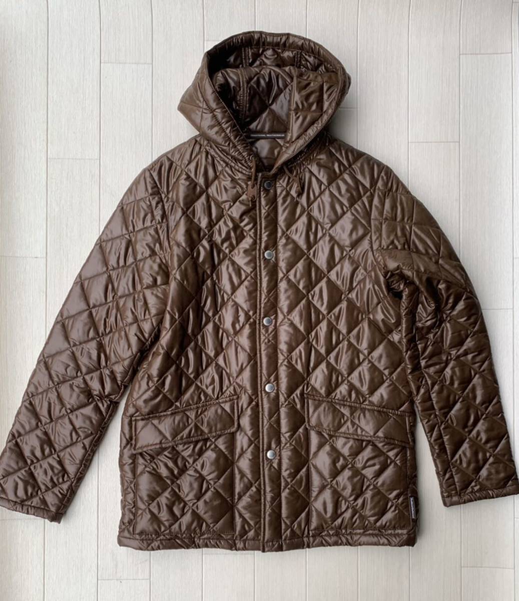 【美品】Traditional Weatherwear  はっ水加工 中綿入り キルティングジャケット【38】トラディショナルウェザーウェア拍卖