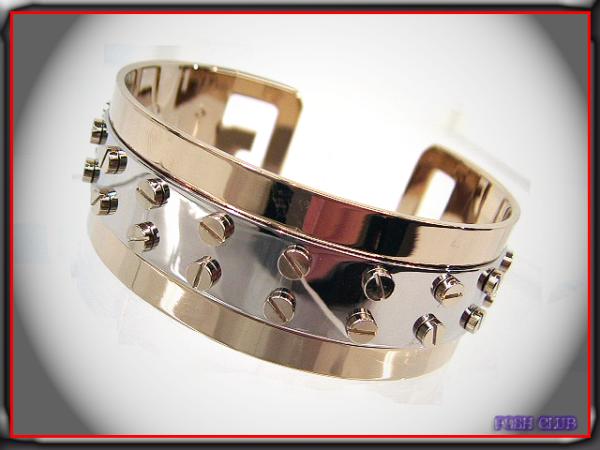 ドルガバ<OIAR10>マイナス・バングル*ゴールド色・メタル拍卖