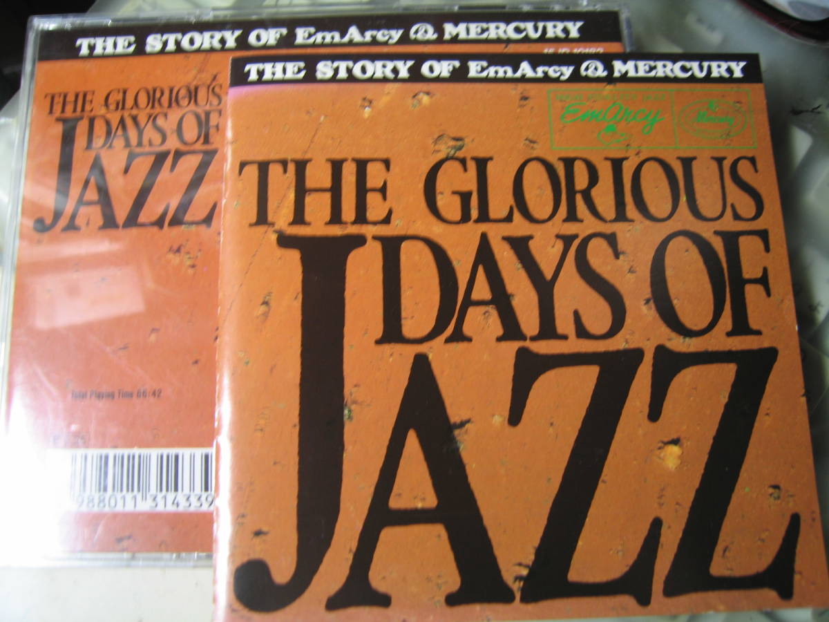 無傷 国内CD ジャズ名演集 THE GLORIOUS DAYS OF JAZZ◆クインシージョーンズ サラヴォーン オスカーピーターソン クリフォードブラウン拍卖