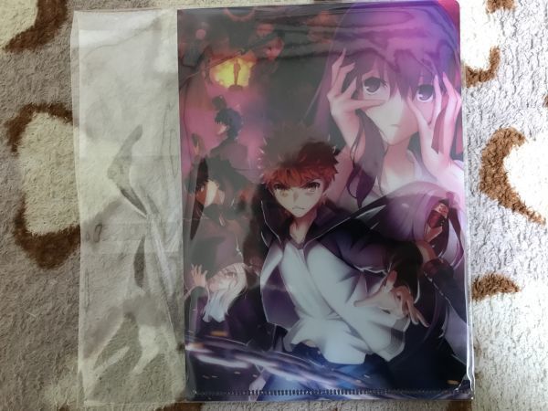 A003クリアファイル FGO 劇場版 Fate/stay night Heaven's Feel ポップコーンセット特典 桜 士郎 イリヤ 凛拍卖