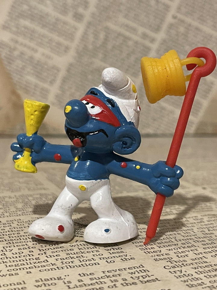 ☆スマーフ/PVCフィギュア/128/即決ビンテージUSAレア/SMURF☆拍卖