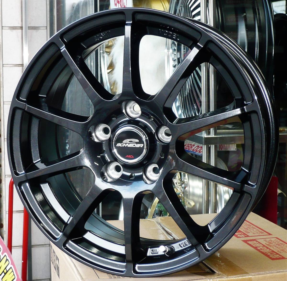 税込! DK系 CX-3用 軽量ホイール 「シュナイダーSTAG」 新品1台分 DKLAW/DKLFW/DKEAW/DKEFW/DK5AW/DK5FW/DK8AW/DK8FW拍卖