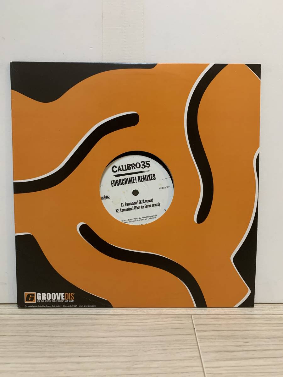 KZA Remix収録 ☆ Calibro35 - Eurocrime! Remixes /Force Of Nature拍卖