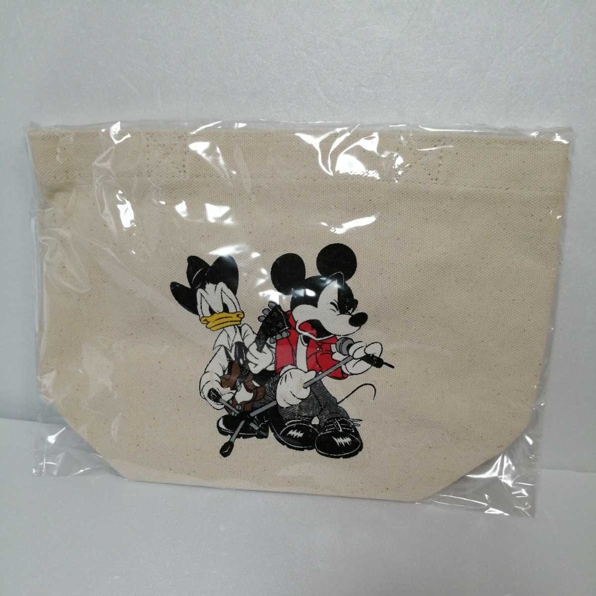 【新品】B'z 30周年 EXHIBITION SCENES 会場限定 DISNEY ランチトート 希少 レア ナチュラル拍卖