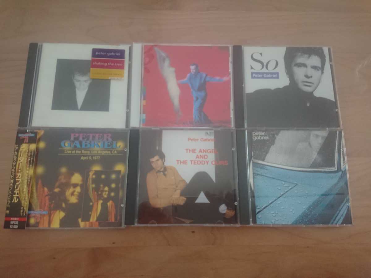 ★ピーター・ガブリエル Peter Gabriel★So ソー★Us アス 国内盤★Shaking the Tree Sixteen Golden Greats★6CD★中古品★中古CD店購入品拍卖