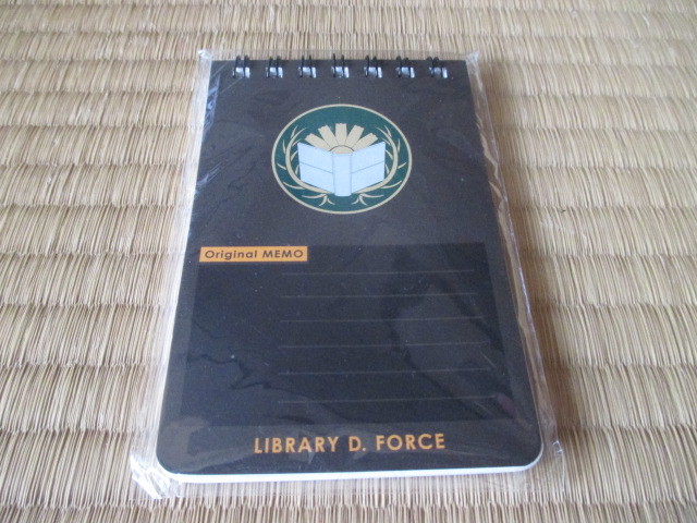 LIBRARY D. FORCE★Original MEMO★LIBRARY WARS★リングメモ★新品未開封拍卖