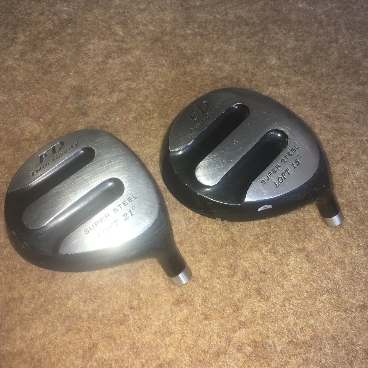 FD 15度 21度 ヘッドのみ 2個セット拍卖