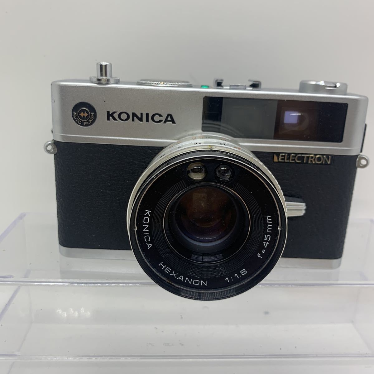 カメラ コンパクトフィルムカメラ KONICA コニカ ELECTRON 45mm X52拍卖