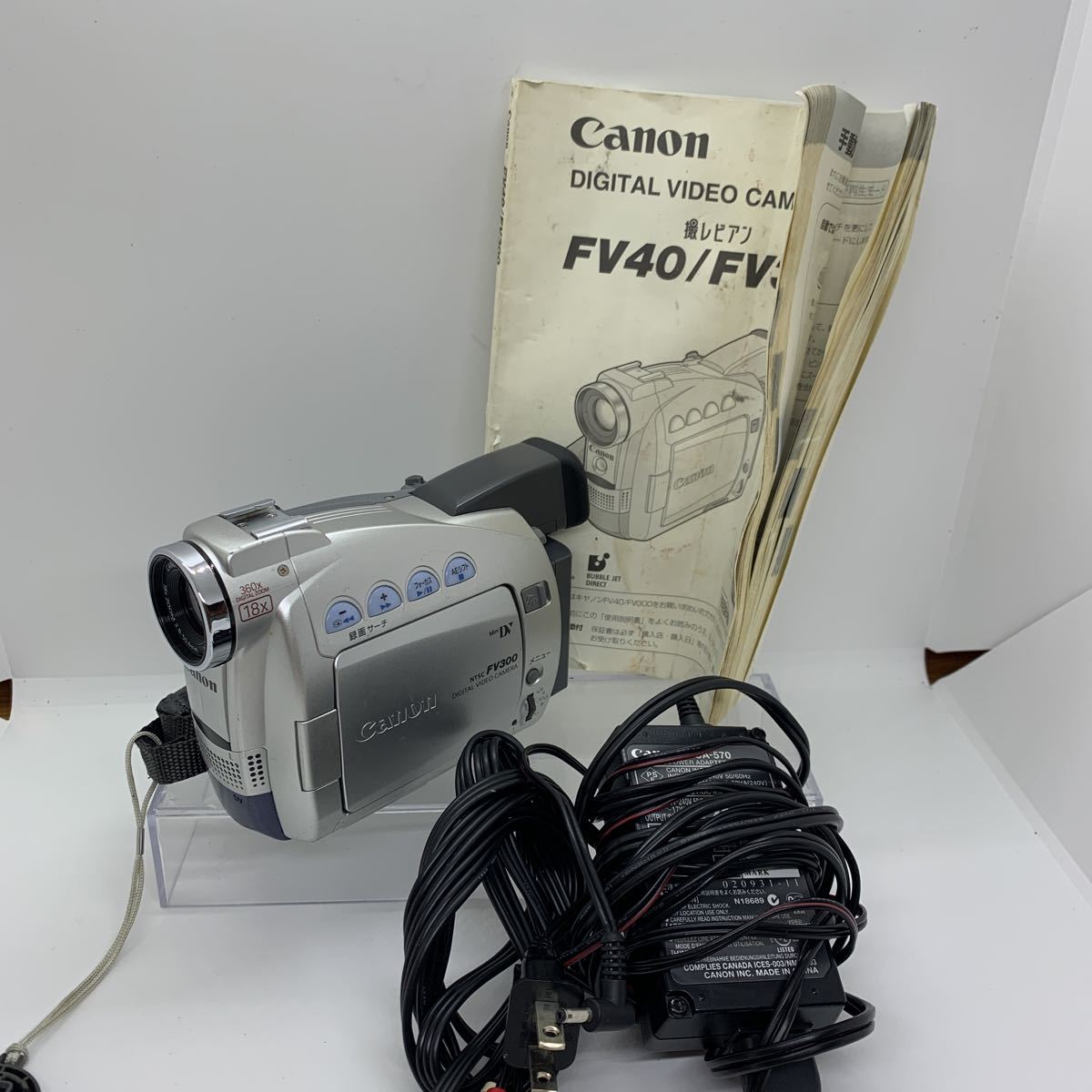 デジタルビデオカメラ Canon DM-FV300 Z3拍卖