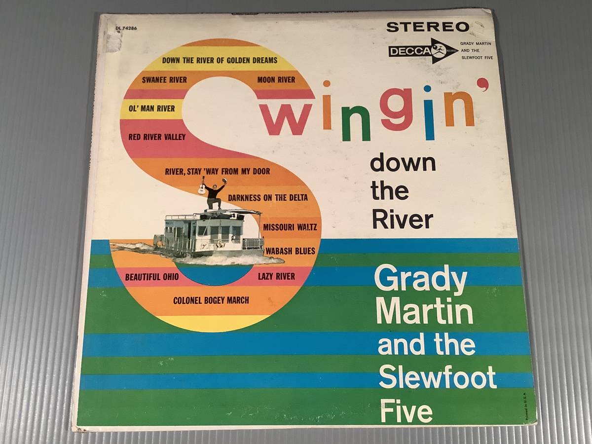 LP(オリジナル)●Grady Martin & The Slewfoot Five/Swingin' down the River●拍卖