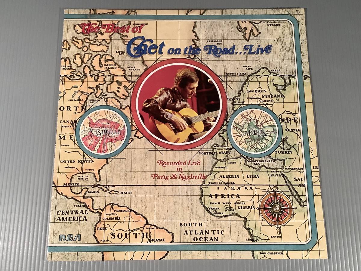 LP(カントリー)●ベスト・オブ・チェット・アトキンス/ライブ●良好品!拍卖