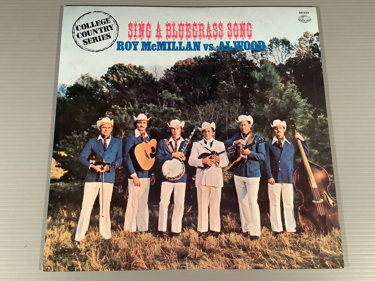 LP(カレッジ・カントリー)●ブルーグラスの新星!ロイ・マクラミンとアル・ウッド登場!!●良好品!拍卖