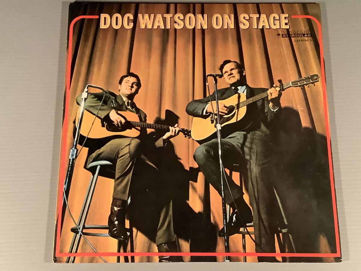 LP(2枚組・カントリー)●ドック・ワトソン/オン・ステージ(実況盤)●良好品!拍卖